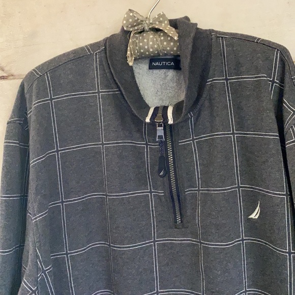 Nautica; Gray; Pullover; ZIP Up - Picture 4 of 10